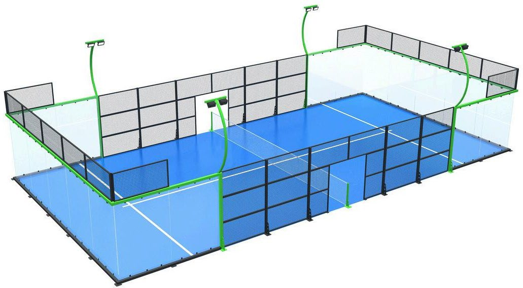 Luxury Standard Court product rendering.