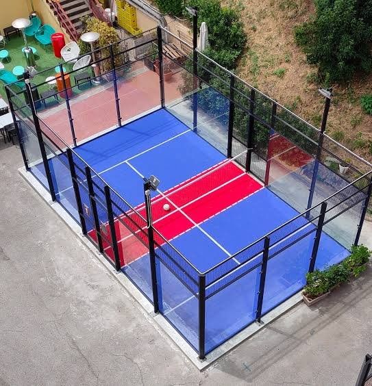 Installed padbol court photo